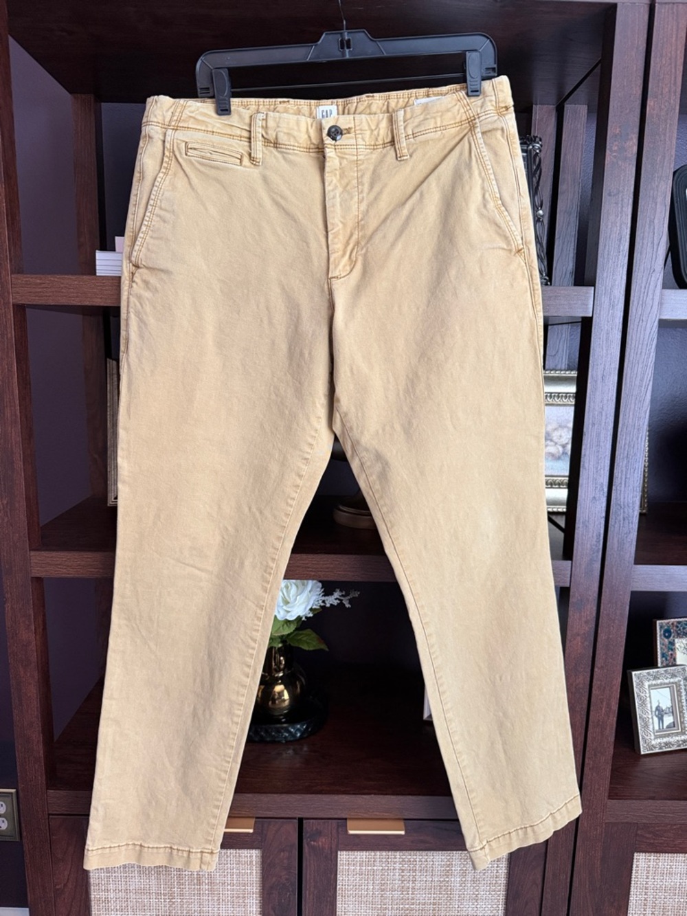 GAP Men's Slim Tan Chino Pants Size 33x30